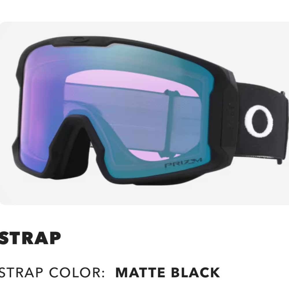 NWT. Oakley Line Miner Snowboard Goggles - Picture 5 of 7